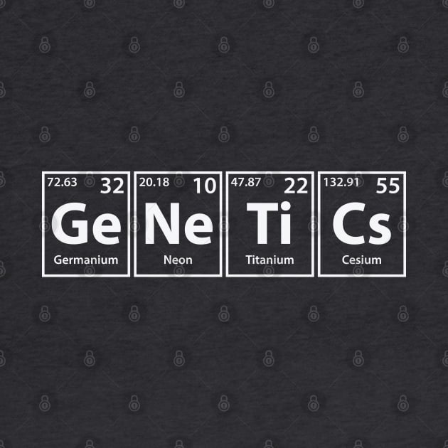 Genetics (Ge-Ne-Ti-Cs) Periodic Elements Spelling by cerebrands